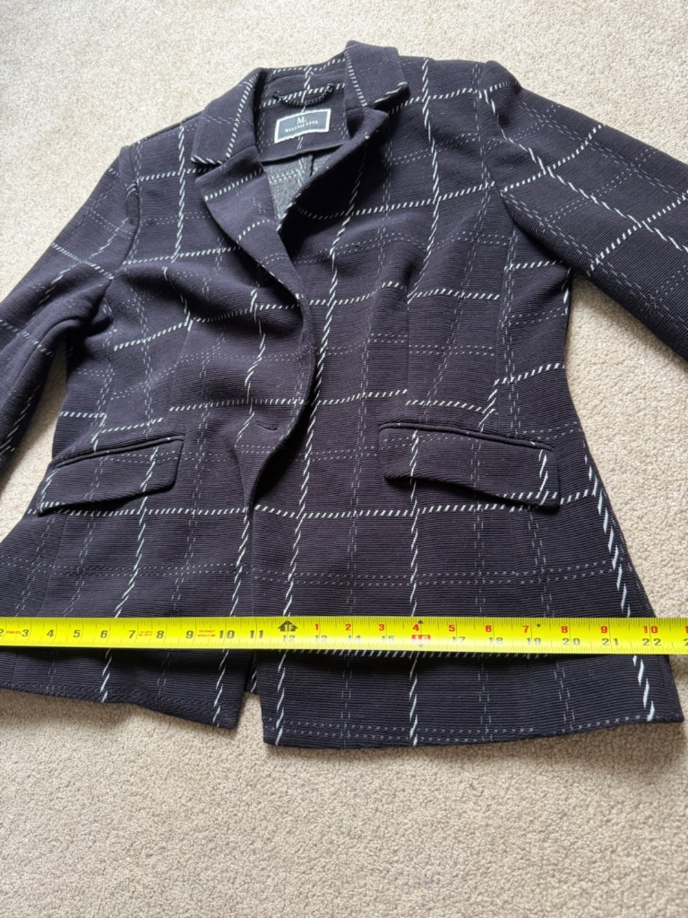 Vintage Style Melanie Lyne Set Blazer Pants Minimalist Office M ( appx) - Picture 8 of 16